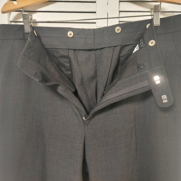 Gucci Mens Dress Pants Size 38" Waist (54 EU) wool blend - 5 pocket - Picture 5 of 9